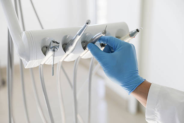 Professional Emergency Dentist technician working in Castalia, OH